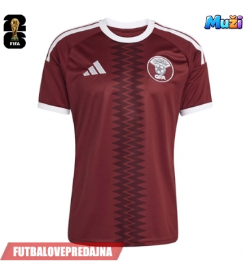 Lacne Muži Futbalové dres Katar MS 2026 Krátky Rukáv - Domáci